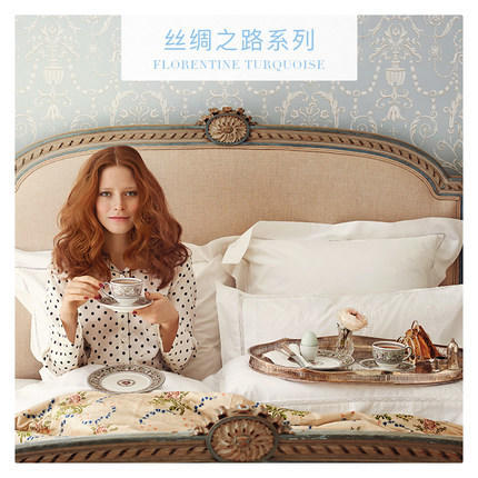 WEDGWOOD玮致活丝绸之路骨瓷带盖马克杯咖啡杯水杯杯子茶杯家用 商品图2