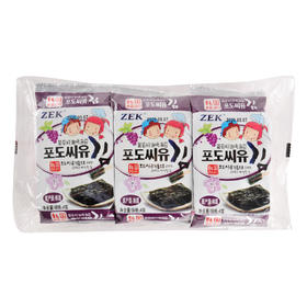 ZEK葡萄籽油烤海苔4g*3
