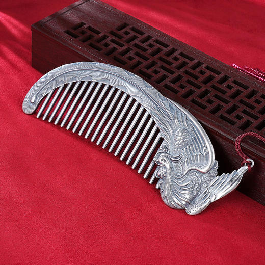 子佩集纯银凤凰梳子【RCZ005】207 商品图2