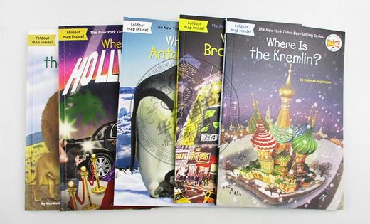 Where Is地理百科系列5本 英文原版少儿科普读物 英文版儿童桥梁章节书中小学生读物 商品图2