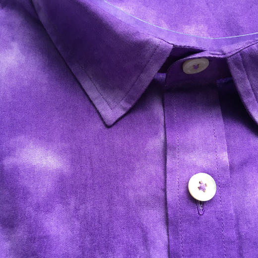 Marco Azzali 紫色长袖衬衫 C3601A00 商品图1