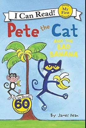 【I can read系列】My First阶段Pete the Cat  and the Bad Banana皮特猫和坏香蕉