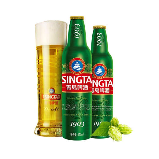 全国包邮青岛啤酒1903精酿啤酒473ml12瓶高端精致铝瓶整箱包邮