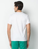 Marco Azzali 白色印花圆领T恤 T3850300 商品缩略图1