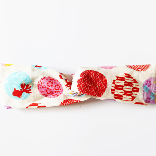 HUGOJIRO窄版发带风の花夏日的风夏日祭纹样 商品图3