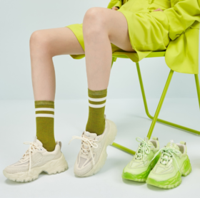 西村名物春季新款果冻糖果老爹鞋X20AM10301