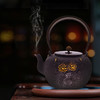 双蝴花舞手工铸铁壶 商品缩略图0