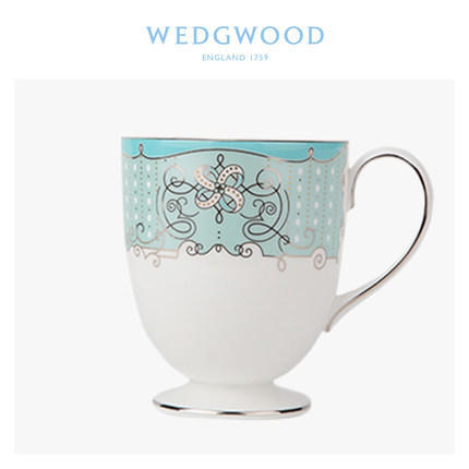 WEDGWOOD玮致活赛姬之恋带脚骨瓷马克杯欧式咖啡杯水杯杯子家用 商品图2