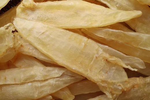 港岛姑娘 大口赤嘴鳘鱼胶花胶鳘鱼胶干货阳光晒制户外风干高蛋白胶质十足 半斤6-7个 商品图3