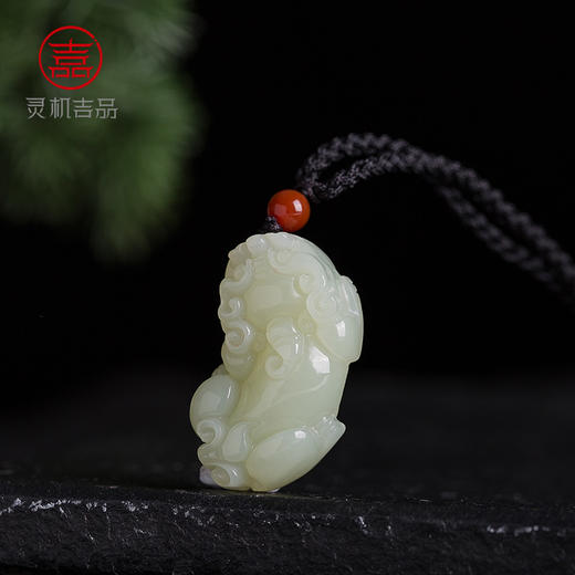 灵机吉品和田玉貔貅男女款吊坠 商品图2