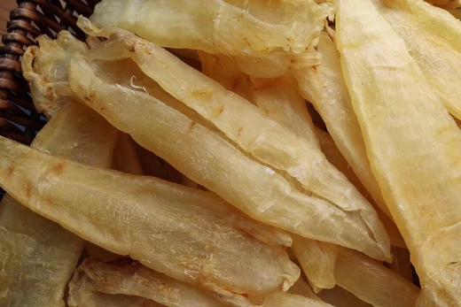 港岛姑娘 大口赤嘴鳘鱼胶花胶鳘鱼胶干货阳光晒制户外风干高蛋白胶质十足 半斤6-7个 商品图4