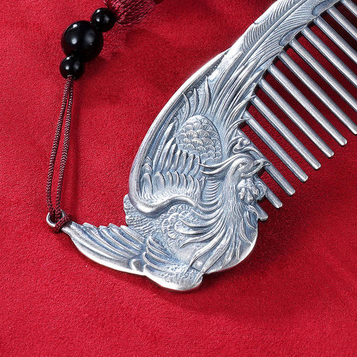 子佩集纯银凤凰梳子【RCZ005】207 商品图8