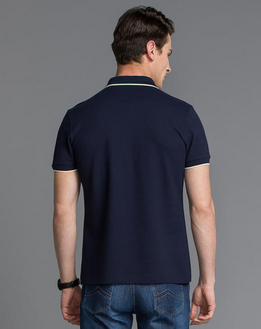 Marco Azzali 藏青POLO衫 T5056100 商品图1