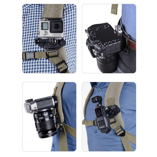 相机背包 肩带快挂扣 单反微单腰包快挂系统 PD-V3 商品图4