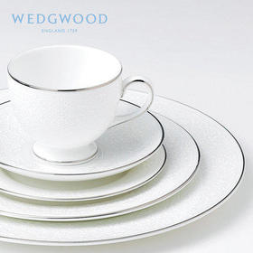 WEDGWOOD玮致活英式蕾丝骨瓷2杯2碟欧式小奢华咖啡杯碟茶杯套装