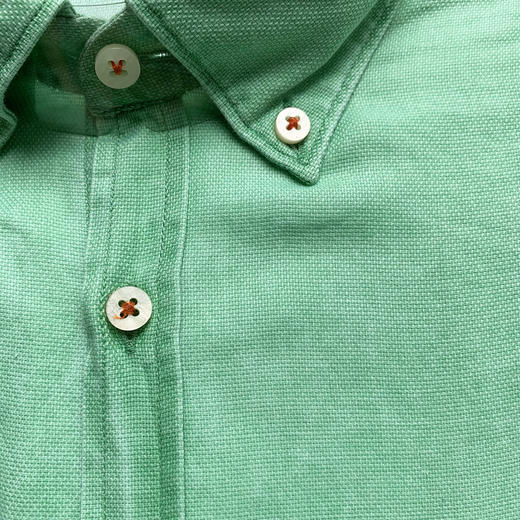 Marco Azzali 绿色长袖衬衫 C3624700 商品图1