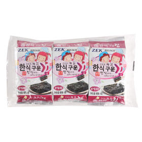 ZEK海苔原味5g*3/袋