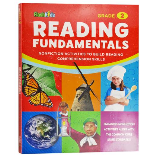小学英语阅读理解基础二年级 英文原版 Reading Fundamentals Grade 2 进口原版小学生家庭教辅练习册 课外作业 英文版书籍 商品图0