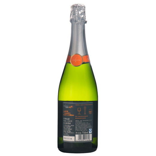 夏桐Me蜜传统工艺半干高泡葡萄酒750ml 商品图1