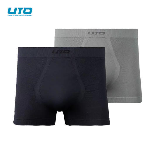 悠途 男士 2件装 速干平角内裤(UTO Meryl Underwear 902101) 商品图8