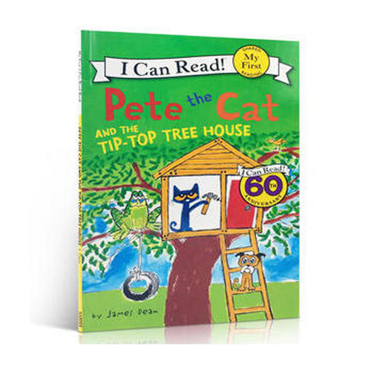 【I can read系列】My First阶段 Pete the Cat and the Tip-Top Tree House 皮特猫和它的树屋 商品图0