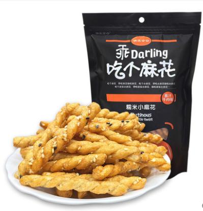 糯米小麻花-酱汁牛肉味238g 商品图0