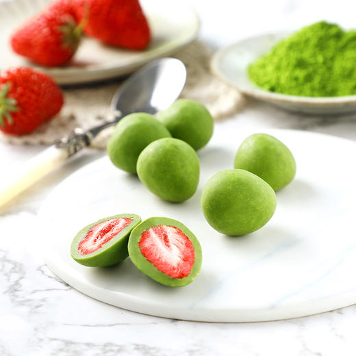 【抹茶核桃夹心巧克力】抹茶味零食吃货尝新营养好吃