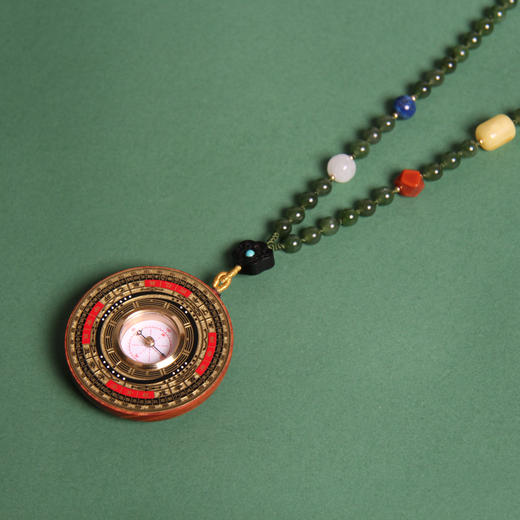 碧玉喜气小罗盘 五行木 商品图4