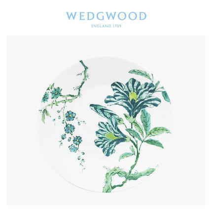 WEDGWOOD玮致活翠玉凤凰白色18cm骨瓷餐盘欧式盘子餐盘菜盘西餐盘 商品图2