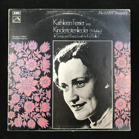 LP黑胶唱片 凯瑟琳·费丽尔演唱作品集 马勒《亡儿悼歌》及亨德尔/门德尔松作品 维也纳爱乐乐团 指挥家：布鲁诺·瓦尔特