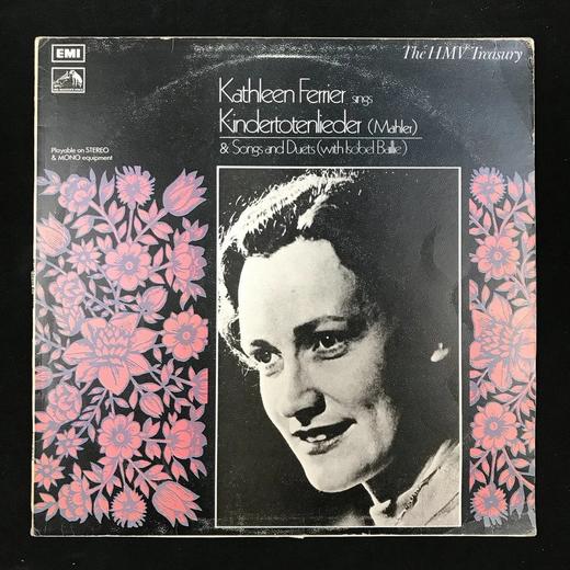 LP黑胶唱片 凯瑟琳·费丽尔演唱作品集 马勒《亡儿悼歌》及亨德尔/门德尔松作品 维也纳爱乐乐团 指挥家：布鲁诺·瓦尔特 商品图0