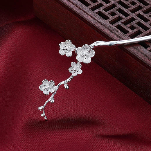 子佩集纯银梅花发簪【YH06402011-3】207 商品图0