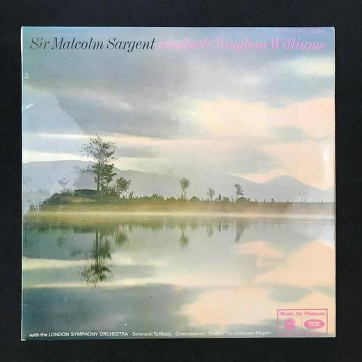 LP黑胶唱片 马尔科姆·萨金特指挥沃恩·威廉斯作品《小夜曲》《绿袖子幻想曲》《黄蜂》等 伦敦交响乐团 商品图0