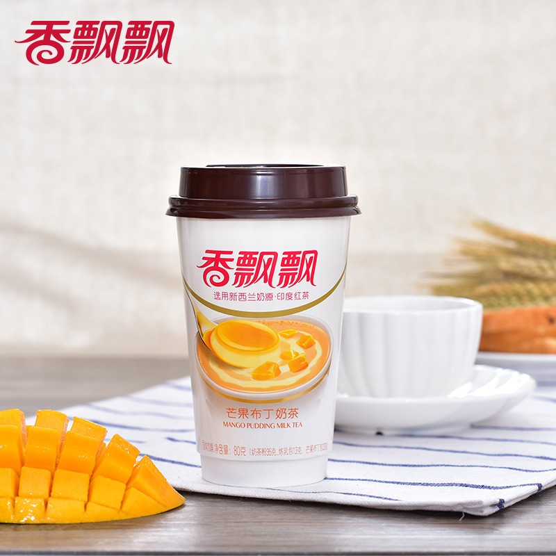 香飘飘芒果布丁奶茶80g