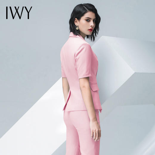 IWY/粉色西装长裤套装CP10230 商品图4