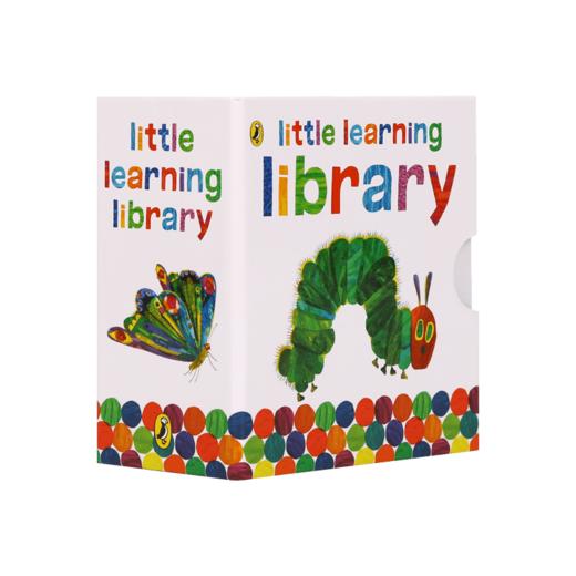 #小彼恩童书  艾瑞卡尔点读版The Very Hungry Caterpillar: Little Learning Library （4册盒装） 商品图0