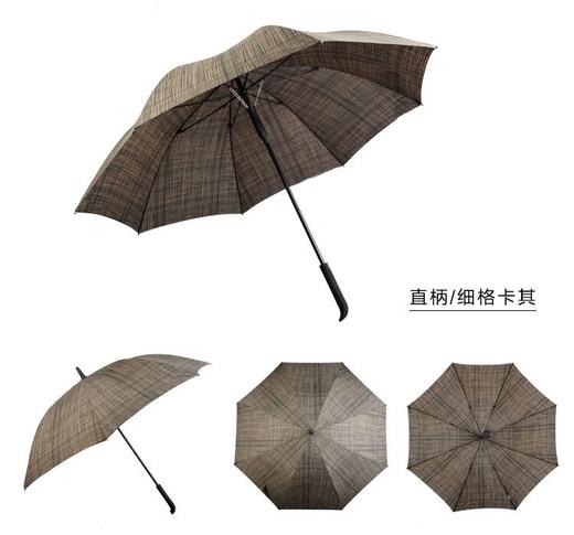 日系文艺直把手动一体式长柄伞 商品图2