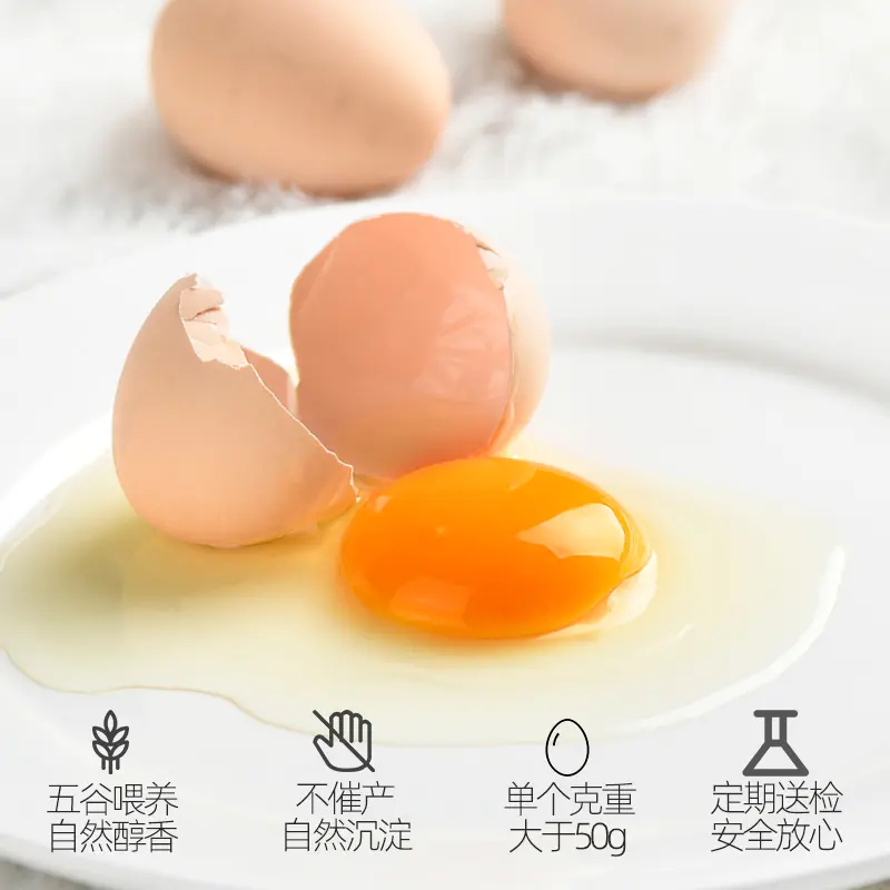 【全国包邮】高品质鸡蛋 鼠年大吉红色限量款 可生食鸡蛋 月子蛋孕妇可食无腥味