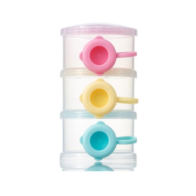 【品牌直供】日康彩色三层奶粉盒 RK3622 颜色随机JPY带授权招加盟代理