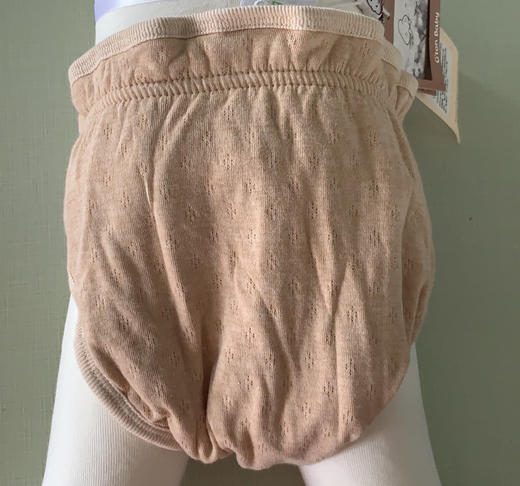 棉果果四季男宝女宝新疆彩棉提花汗布尿裤M151055311023 商品图3