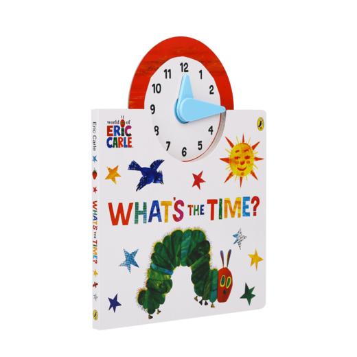 #小彼恩童书  艾瑞卡尔点读版The World of Eric Carle: What's the Time? 时钟书 英文原版 商品图0