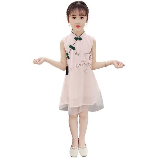 HGY-82071新品女童气质中国风 梅花旗袍连衣裙 商品图11