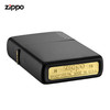 ZIPPO芝宝打火机 黑哑漆商标218ZL 商品缩略图2