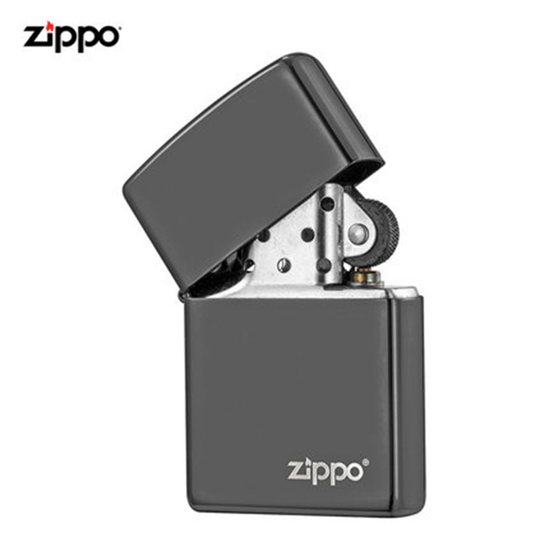 ZIPPO芝宝打火机 黑冰商标150ZL