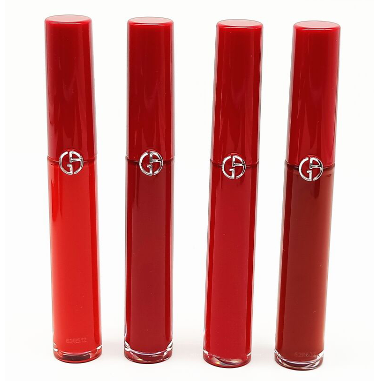 阿玛尼臻致丝绒红管唇釉