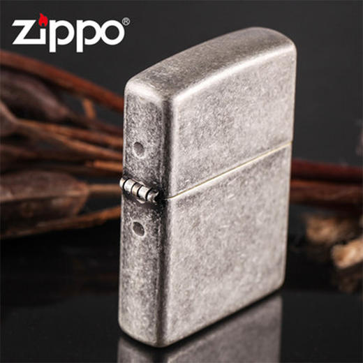 ZIPPO芝宝打火机 仿古银121FB 商品图4