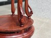红桥红  家具严选  缅甸花梨（大果紫檀）  【104 五腿梅花式 香几】 商品缩略图8