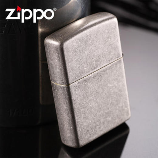 ZIPPO芝宝打火机 仿古银121FB 商品图3