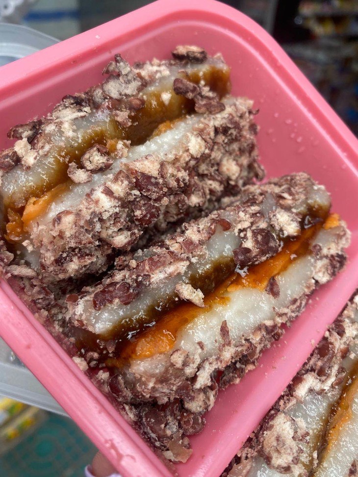 周三取货:【桃源村糕团红豆切糕】红豆切糕,生红薯片配合薄薄的红糖