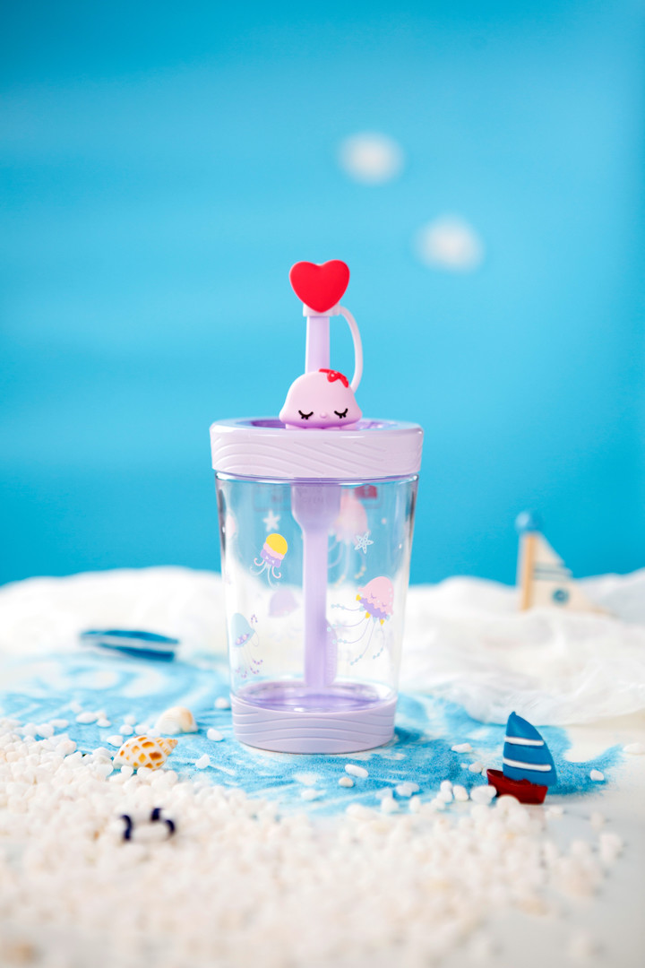 美国contigo 康迪克卡通吸管杯 新冷款冷萃杯 运动水杯